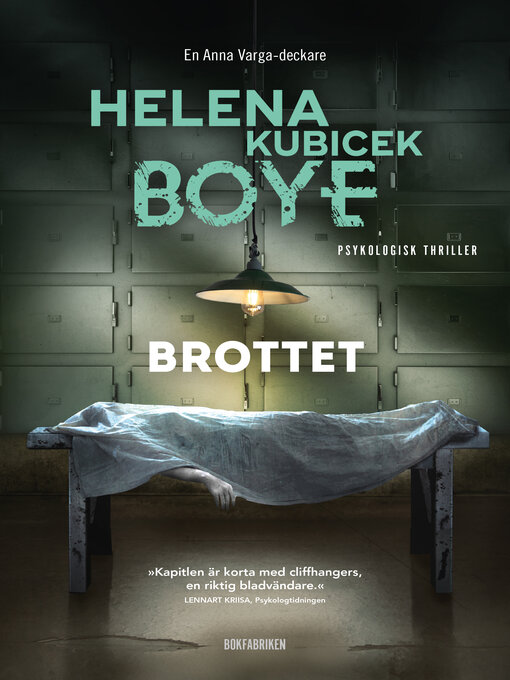 Titeldetaljer för Brottet av Helena Kubicek Boye - Tillgänglig